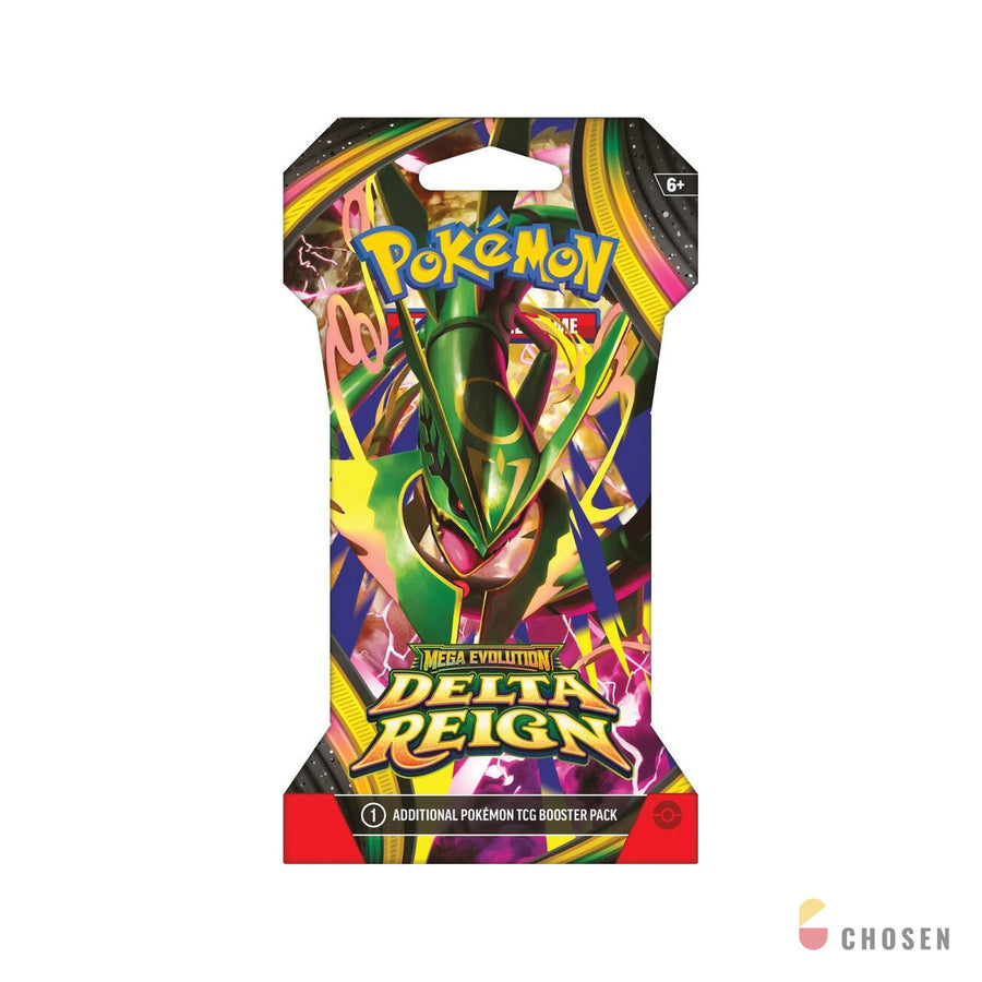 寶可夢 Mega Evolution—Delta Reign 吊卡補充包 Sleeved Booster Pack 烈空座