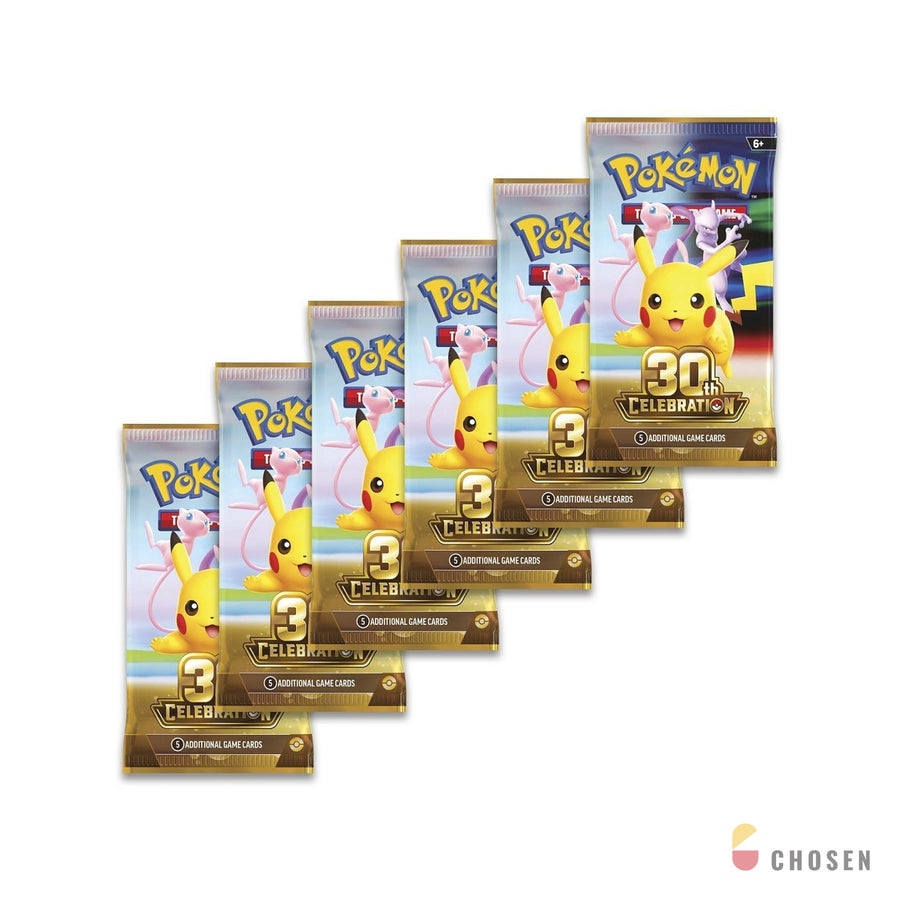 寶可夢 30週年 30th Celebration 補充包組合 Booster Bundle (手雷)
