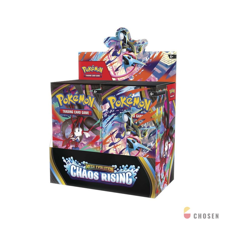 寶可夢 Mega Evolution—Chaos Rising 補充盒(36 包)美版忍蛙