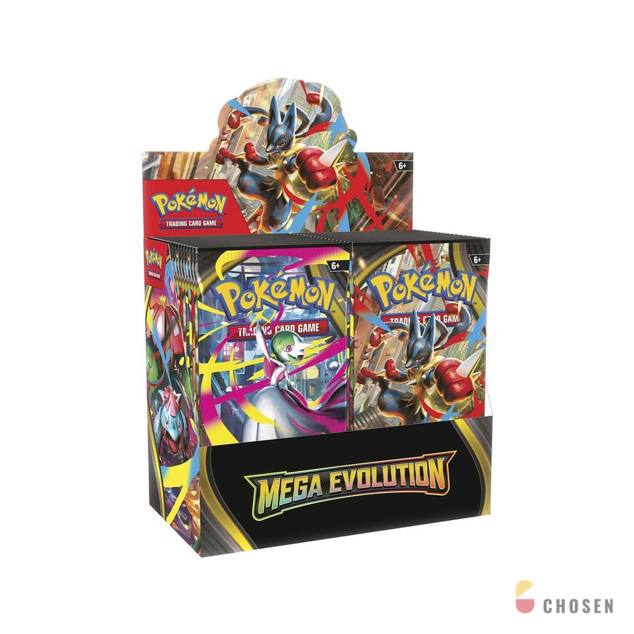 寶可夢 Mega Evolution 補充盒(36 包+特典卡)美版超級進化