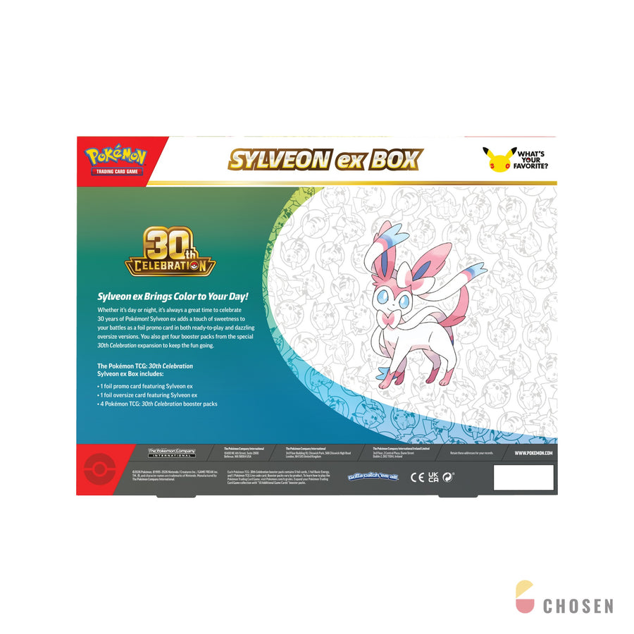 寶可夢 30週年 30th Celebration ex 禮盒（仙子伊布／甲賀忍蛙）
