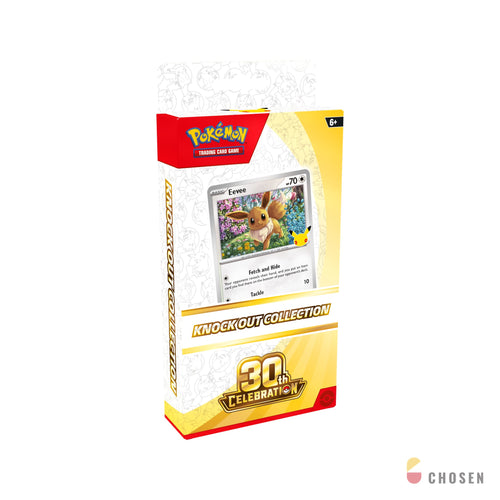 寶可夢 30週年 30th Celebration 伊布掛盒 Knockout Collection 斜角