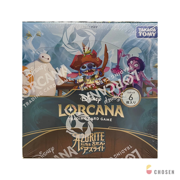 迪士尼 Lorcana「Azurite Sea」補充盒（日文版）