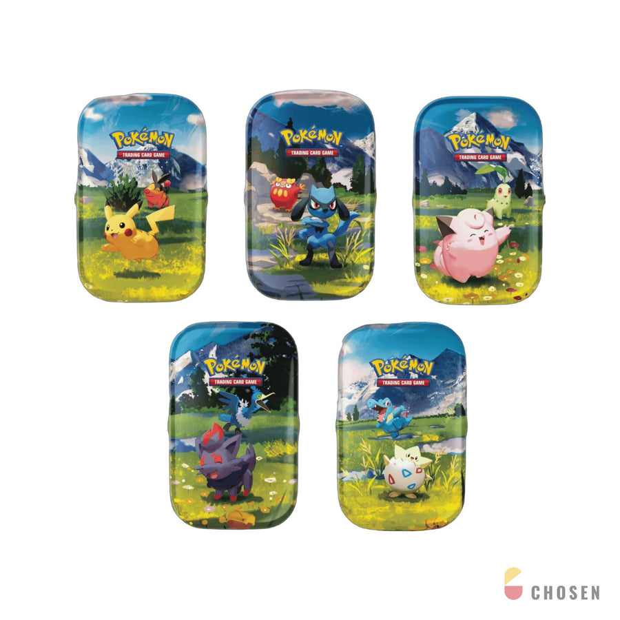寶可夢 Mega Evolution—Ascended Heroes 迷你鐵盒 中盒 Mini Tin Display 美版夢想（10 顆）
