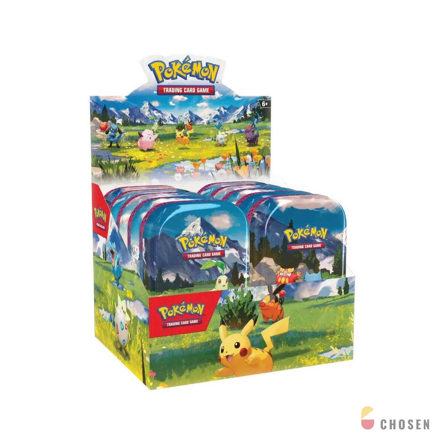 寶可夢 Mega Evolution—Ascended Heroes 迷你鐵盒 中盒 Mini Tin Display 美版夢想（10 顆）