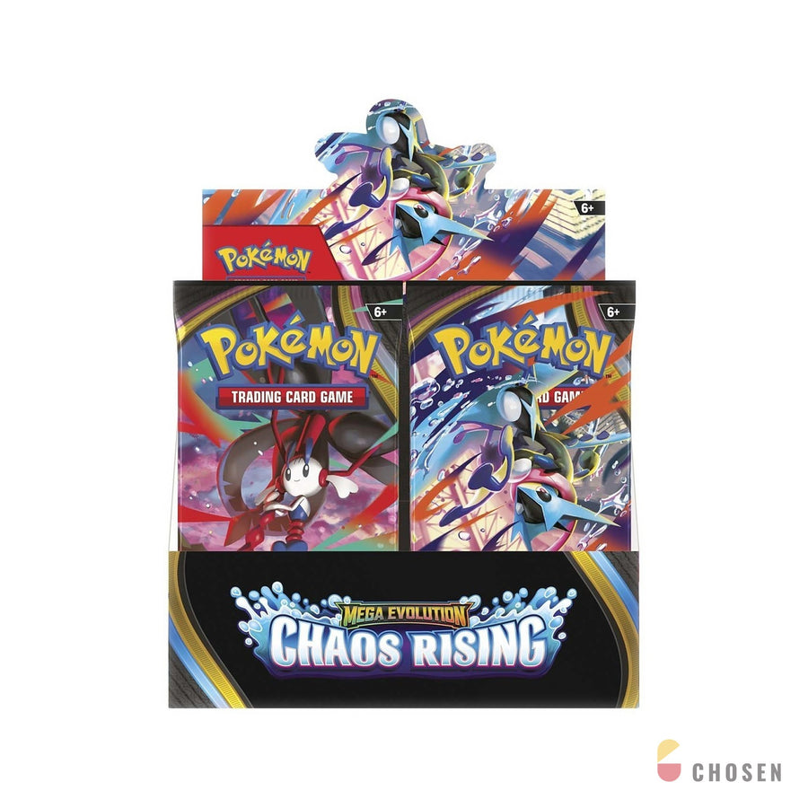 寶可夢 Mega Evolution—Chaos Rising 補充盒（36 包）美版忍蛙