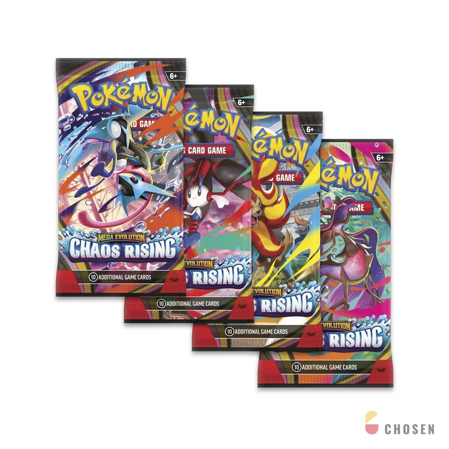 寶可夢 Mega Evolution—Chaos Rising 補充盒（36 包）美版忍蛙