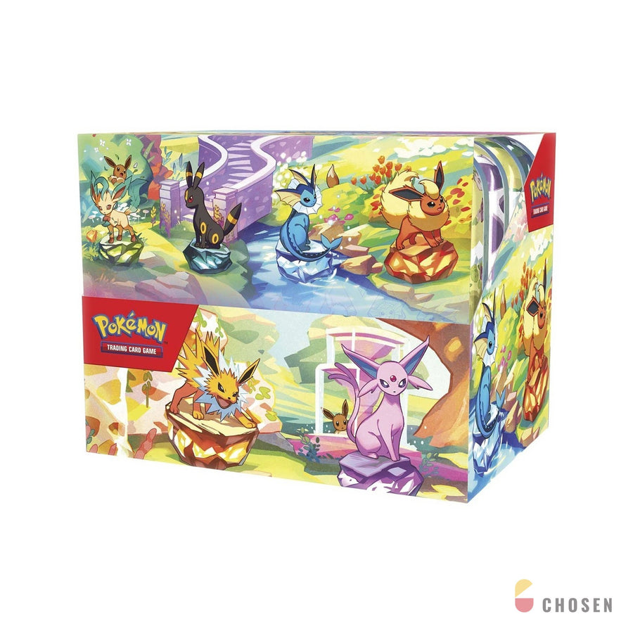 寶可夢 Prismatic Evolutions 迷你鐵盒 中盒 Mini Tin Display 美版太晶（8 顆）