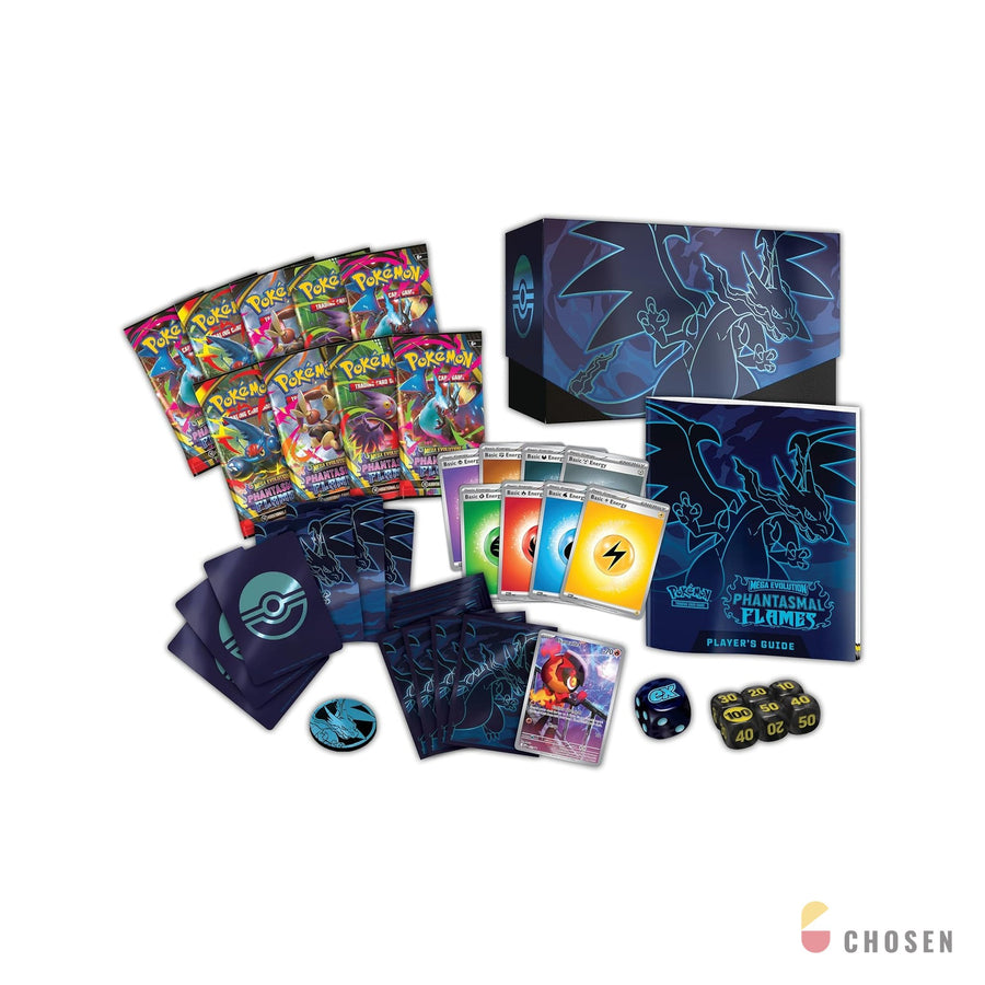 寶可夢 Mega Evolution—Phantasmal Flames 菁英訓練家禮盒 ETB 美版噴火龍