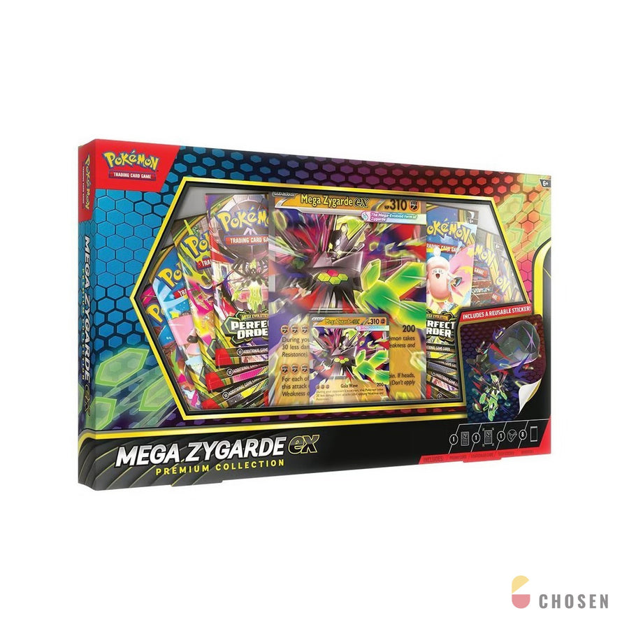 寶可夢 Mega Zygarde ex 頂級收藏組 Premium Collection 美版基格爾德