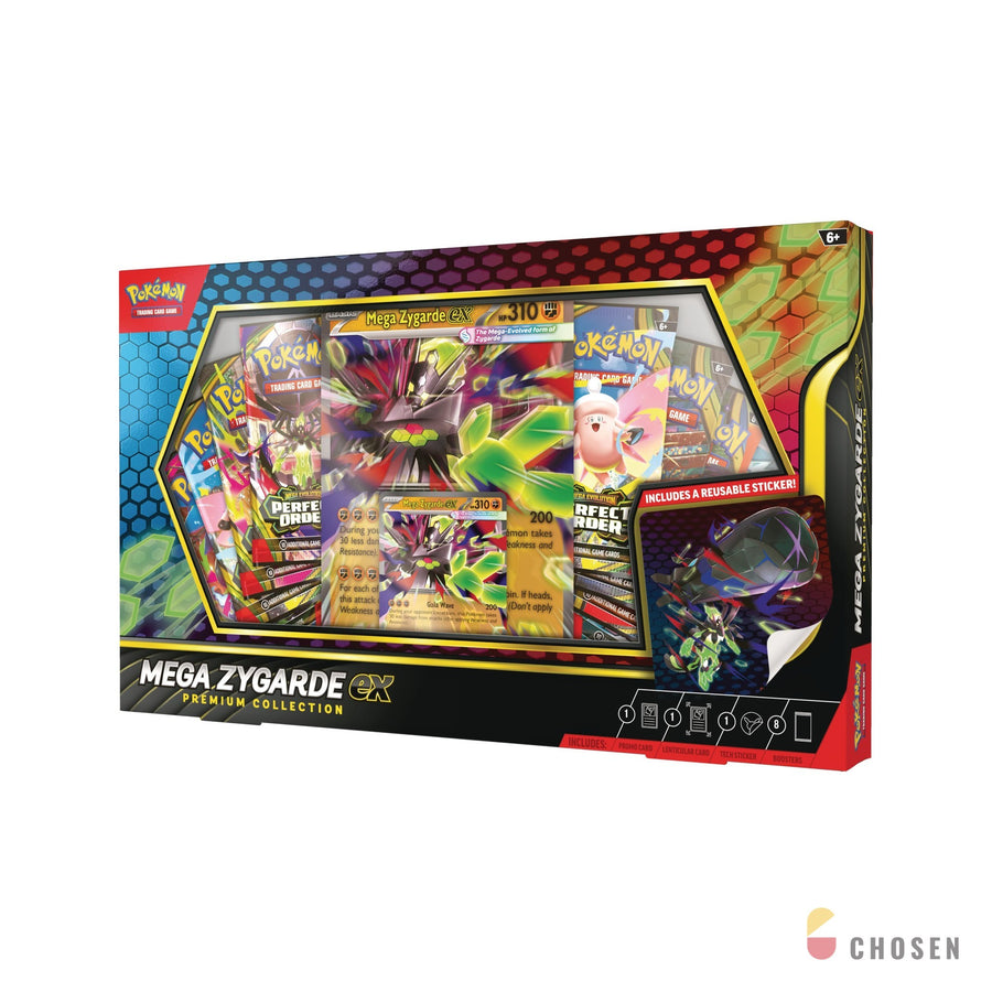 寶可夢 Mega Zygarde ex 頂級收藏組 Premium Collection 美版基格爾德