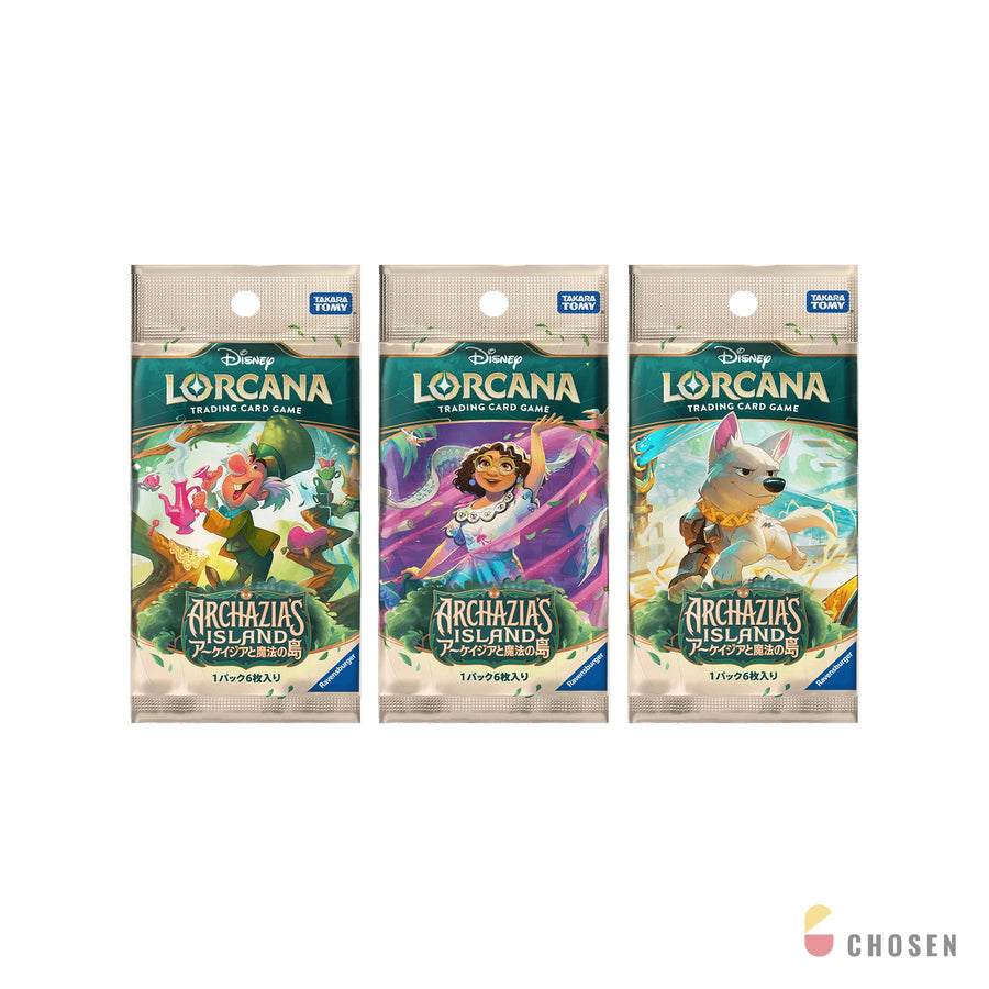 迪士尼 Lorcana「Archazia's Island」補充盒（日文版）