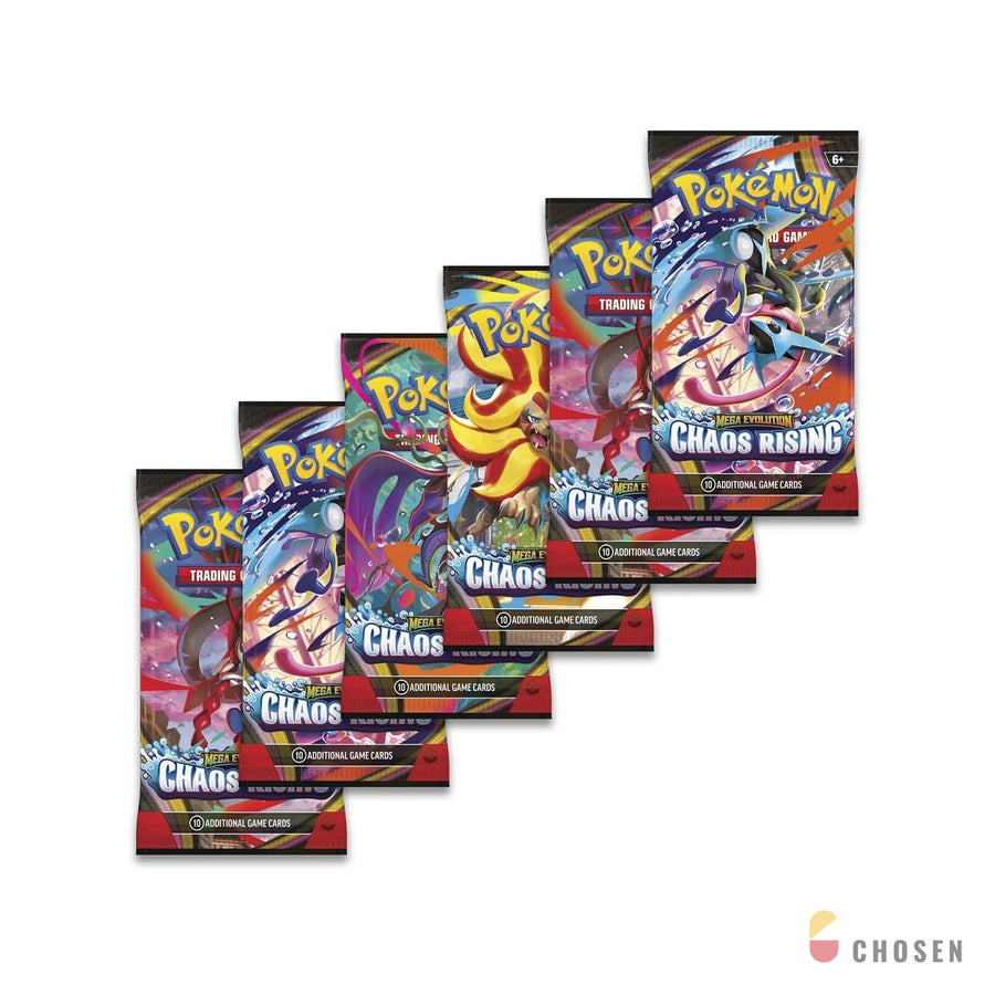 寶可夢 Mega Evolution—Chaos Rising 補充包組合 Booster Bundle (手雷)