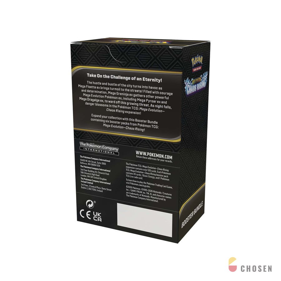寶可夢 Mega Evolution—Chaos Rising 補充包組合 Booster Bundle (手雷)