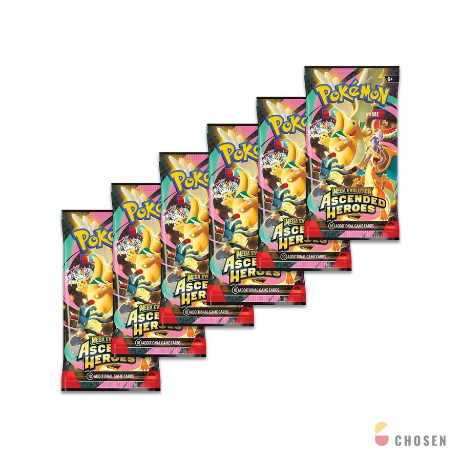 Ascended Heroes 昇華英雄(美版夢想) 補充包組合 Booster Bundle (手雷)