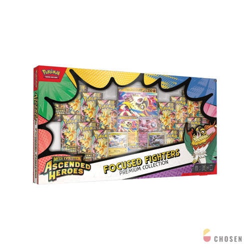 寶可夢 Ascended Heroes「Focused Fighters」豪華禮盒 斜角